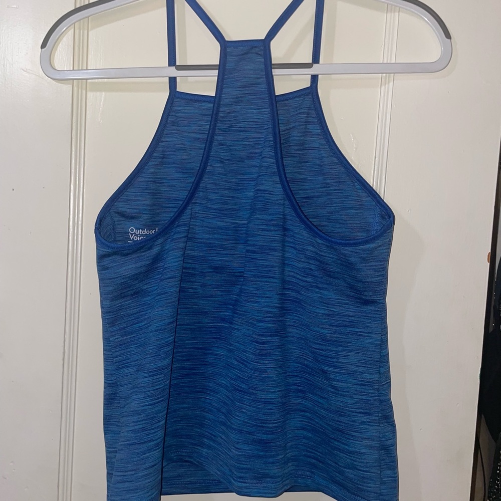 Outdoor Voices blue tank